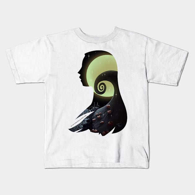 Spiral Castle Kids T-Shirt by ArtOfUrbanstar